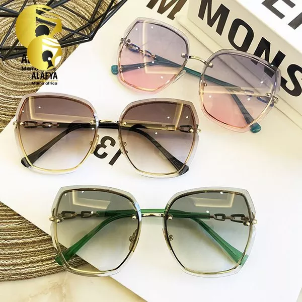 Women's Rimless Sunglasses