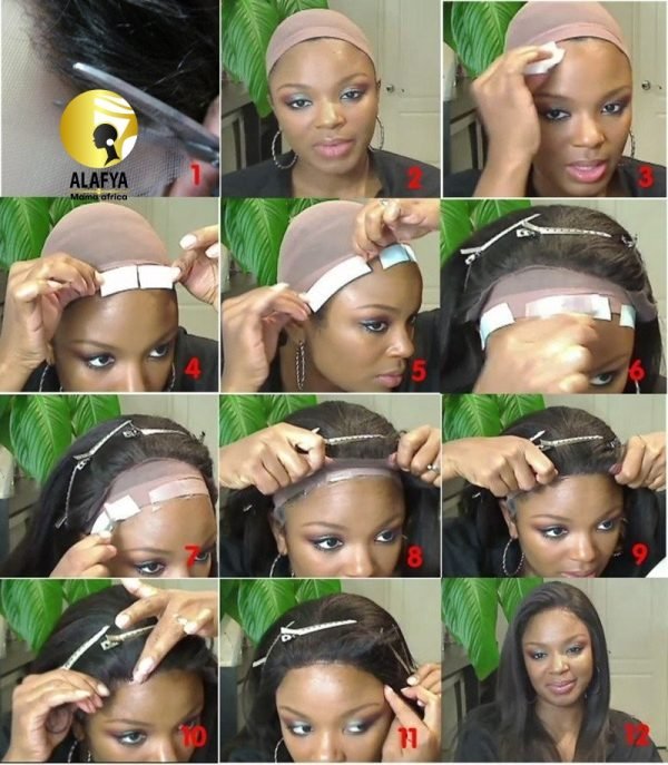 Lace wig kinky curly hair 26''  AP (Min 3 pcs) - Image 5