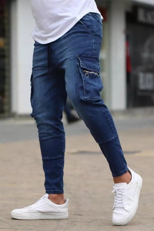 Slim Fit Stretch Jeans ( men) - Image 4