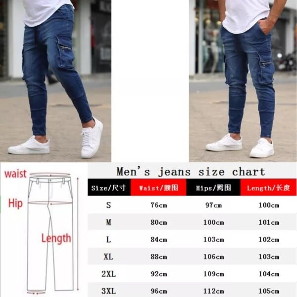 Slim Fit Stretch Jeans ( men) - Image 5