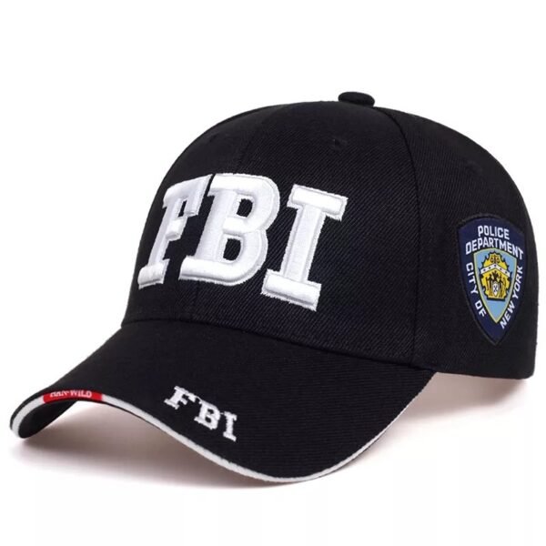 FBI Embroidery Baseball Cap - Image 4