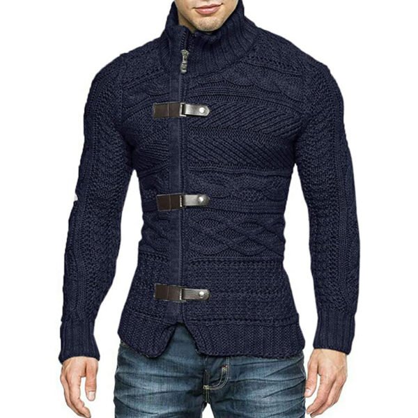 Sweater men’s leather button (Roba Original) - Image 5