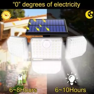 Solar Lamp With Adjustable 55w