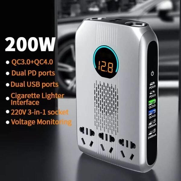 Multifunctional Car Charger QC3.0 - Image 4