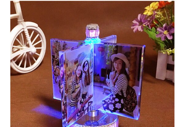 Personalized Photo Frame Custom Photo Frame with Light - Image 5