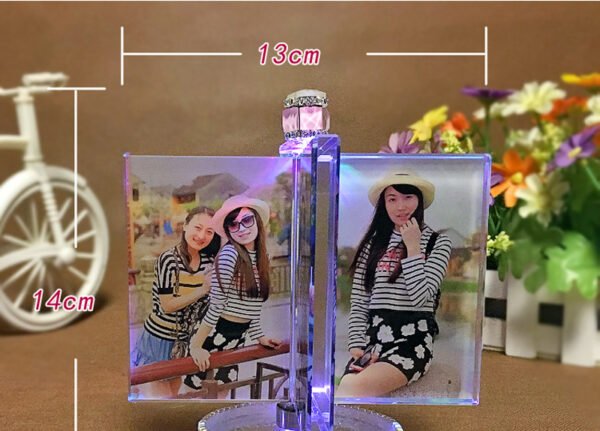 Personalized Photo Frame Custom Photo Frame with Light - Image 4