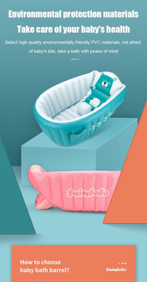 Swimbobo inflatable baby bathtub - Image 2