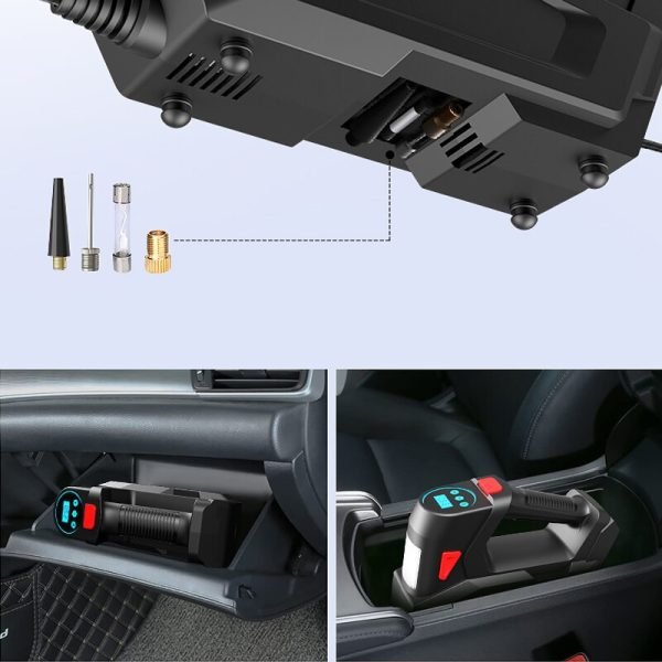 Car Tire Air Compressor 12V portable  With LED Lighting - Image 6