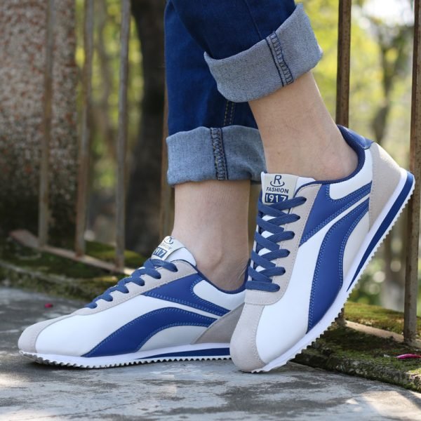 Jogging Mens Sneakers Lace Up - Image 3
