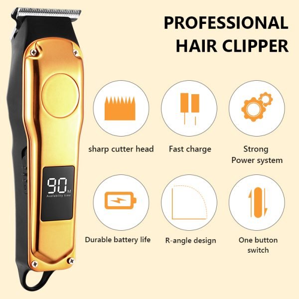 Delphin Professional Barber Hair Shaver Razor - Image 3