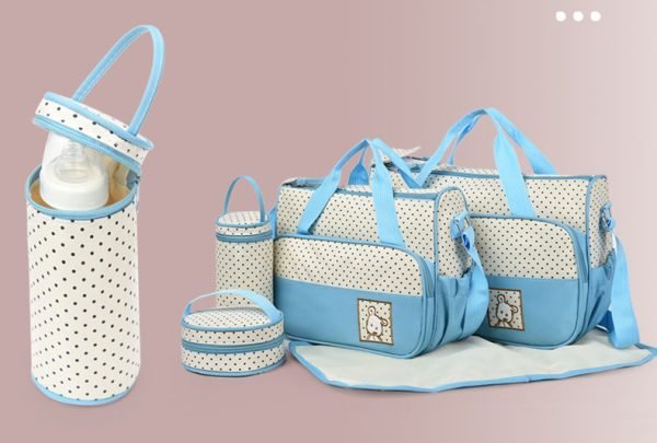 Kenza Maternity  Baby Bag 5PCS in 1 - Image 2
