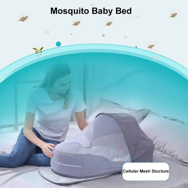 0-12Months Baby Bed Mosquito Net Portable - Image 7