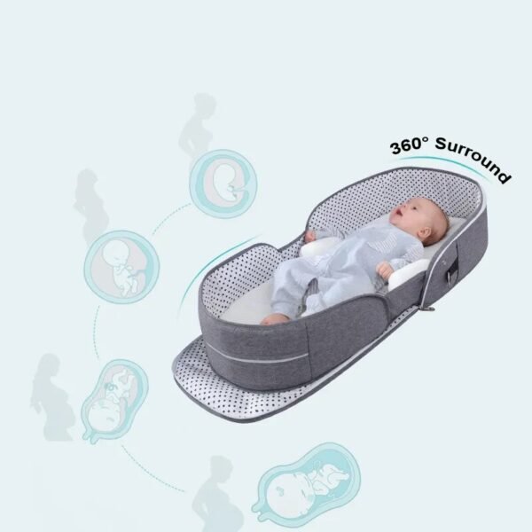 0-12Months Baby Bed Mosquito Net Portable - Image 8