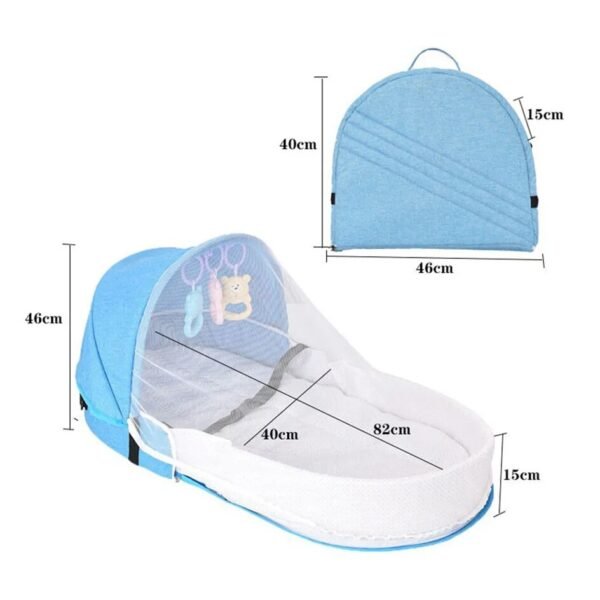 Baby Bed Cribs  Mosquito For 0-24month - Image 2