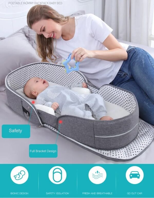 0-12Months Baby Bed Mosquito Net Portable - Image 2
