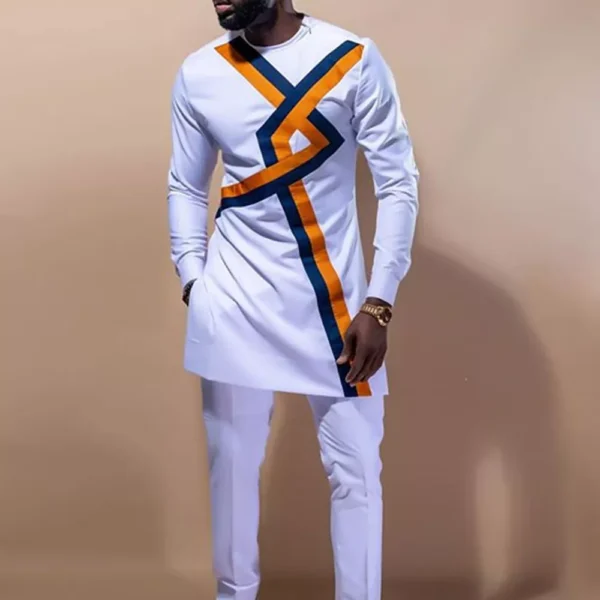 Ensemble deux pièces pour hommes Vêtements pour hommes Costumes de mariage Groom - Image 2