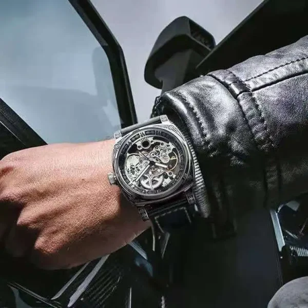 Authentic Brand Carved Watches Fully Automatic men watches - Image 5