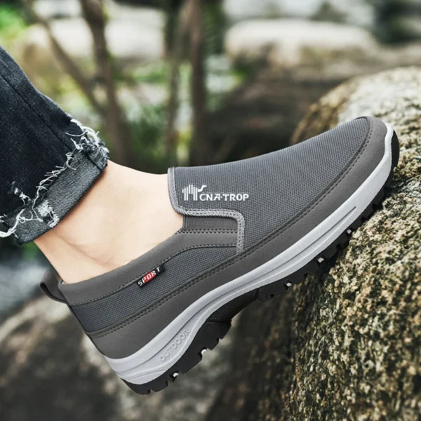 Loafers Men Sneakers Mesh Breathable Non-Slip Slip On Vulcanized Shoes Soft Sole Solid Color Comfortable Water Shoes Zapatos - Image 6