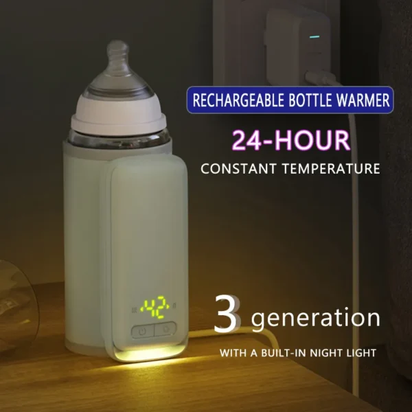 Rechargeable Baby  Breast Milk   Bottle Heater