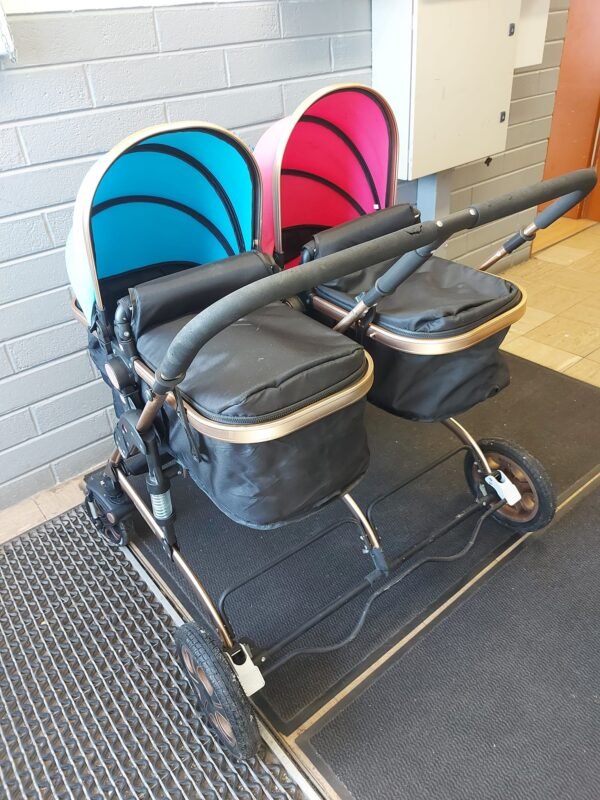 Scoda Twins Baby Stroller Can Sit and Lie 0-5 Years Old - Image 4
