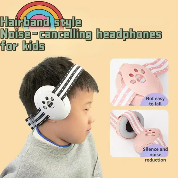 Baby Earmuff Mini-headset Adjustable Noise-proof Ear Protection - Image 3