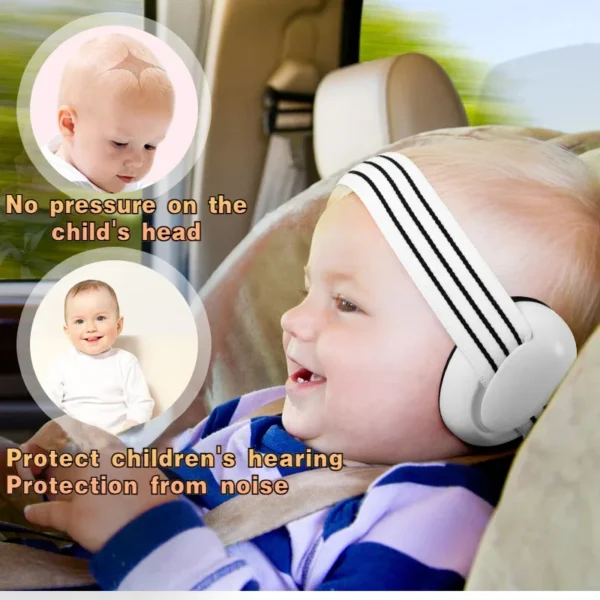 Baby Earmuff Mini-headset Adjustable Noise-proof Ear Protection - Image 4