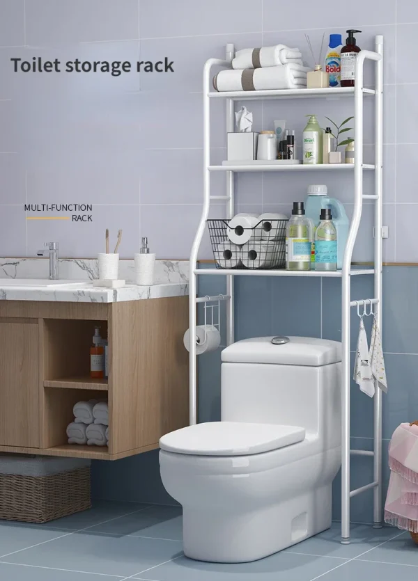 Bathroom Toilet Shelves Storage - Image 2