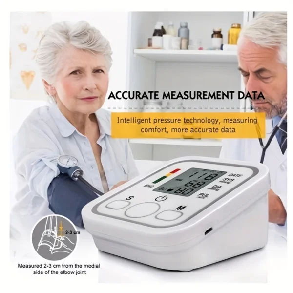 Smart Arm Blood Pressure Monitor Rechargeable - Image 5