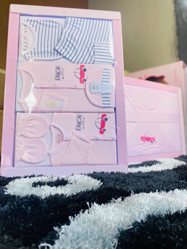 Cotton Baby Clothing Set 8pcs/set - Image 3