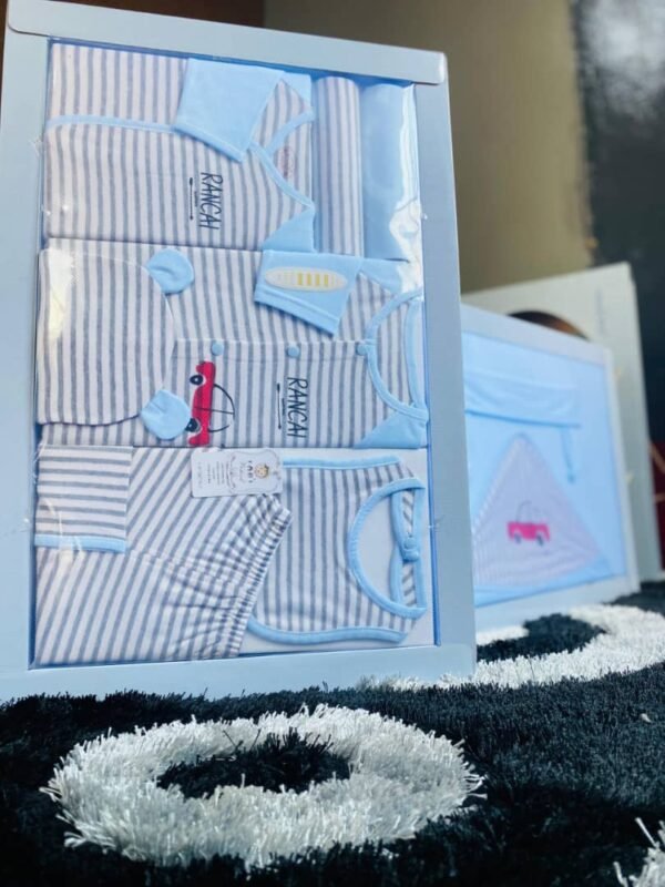 Cotton Baby Clothing Set 8pcs/set - Image 4