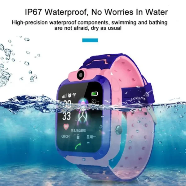 Boss - Kids GPS Tracker Smart Watch - SOS, Alarm Clock, Camera, School Mode - Image 3