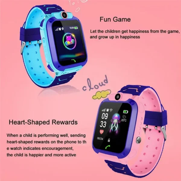 Boss - Kids GPS Tracker Smart Watch - SOS, Alarm Clock, Camera, School Mode - Image 4