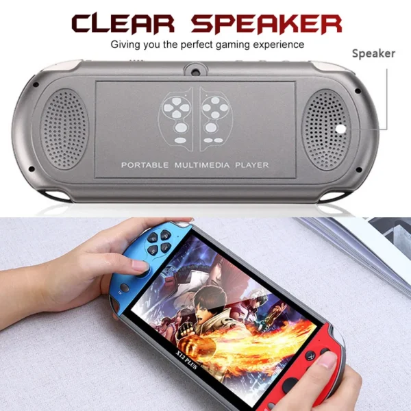 X12Plus Dual Joystick Game Console 7-inch High-definition Large-screen PSP - Image 3