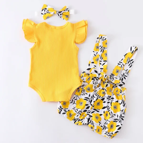 Kalina Clothes Set Fashion Newborn  3Pcs - Image 2