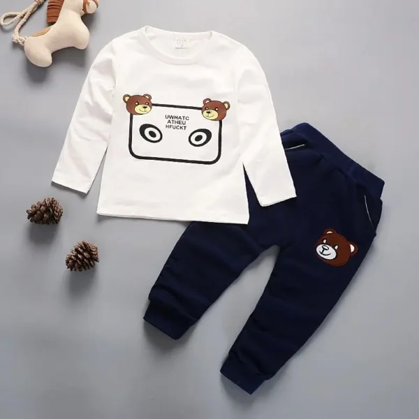 Kids Clothes Baby Boy  Set 3PCS Tracksuit  1 2 3 4 Years - Image 4