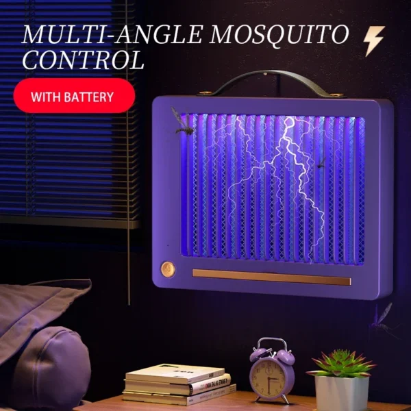 Wall Mounted Electric Mosquito Killer Lamp Flying Insect Trap - Image 4