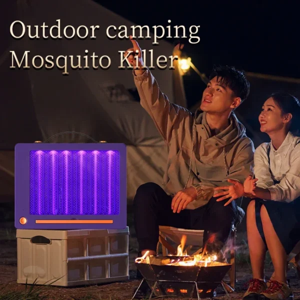 Wall Mounted Electric Mosquito Killer Lamp Flying Insect Trap - Image 2