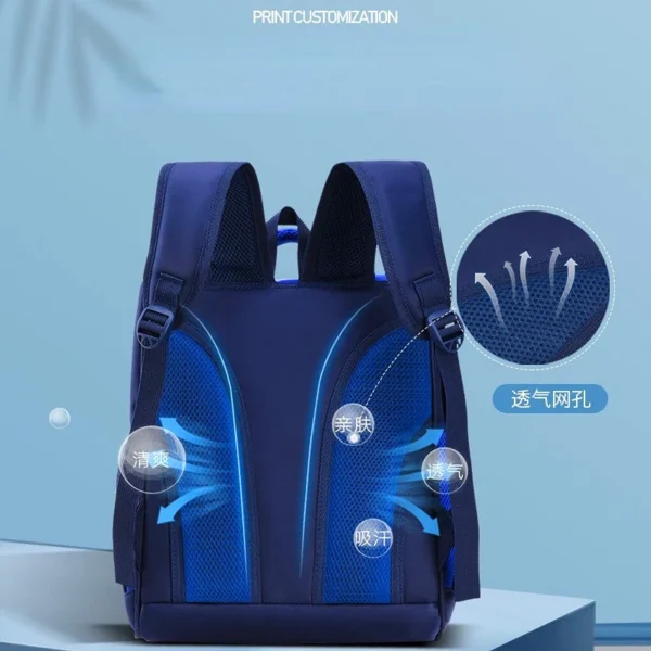 school backpack cute children boy girls waterproof panda bag - Image 3