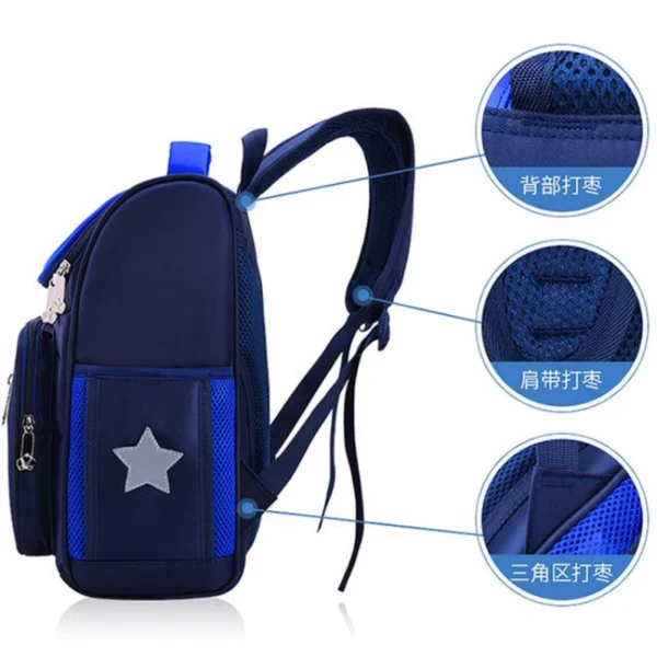 school backpack cute children boy girls waterproof panda bag - Image 4
