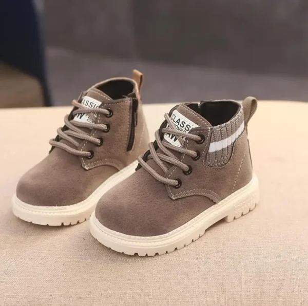 KEILA Boots Boys Shoes Leather Soft Antislip - Image 2