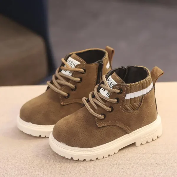 KEILA Boots Boys Shoes Leather Soft Antislip - Image 4