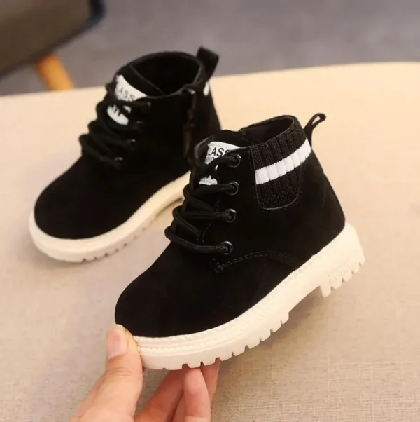 KEILA Boots Boys Shoes Leather Soft Antislip - Image 5