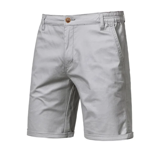 Elastic Waist Men Shorts Half Pants Beach - Image 2