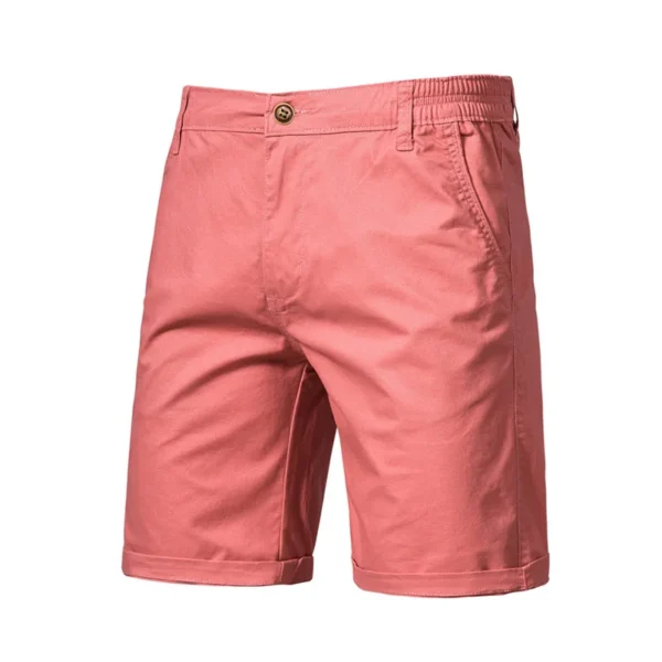 Elastic Waist Men Shorts Half Pants Beach - Image 4