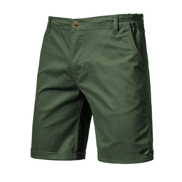 Elastic Waist Men Shorts Half Pants Beach - Image 7