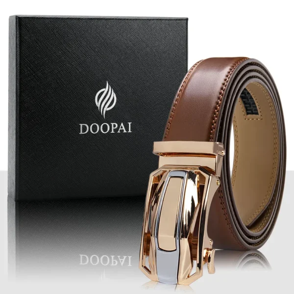 Luxury  Men Belt High Quality  Automatic Buckle 150cm Size - Image 5