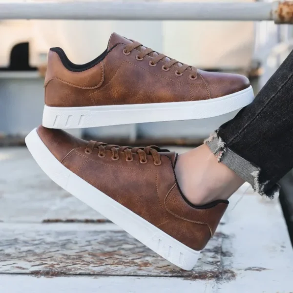 Kamiza British Leather Sneakers Men - Image 2