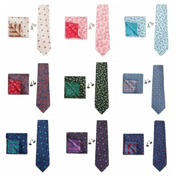 Luxury Business Necktie Set Men Suit - Image 6