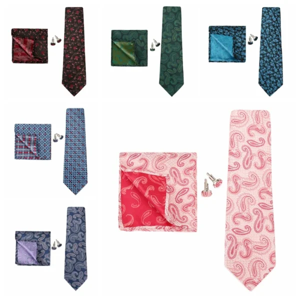Luxury Business Necktie Set Men Suit - Image 5