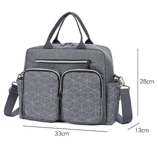 Mom Travel Diaper Backpack Large Capacity Nappy Maternity Bag - Image 4